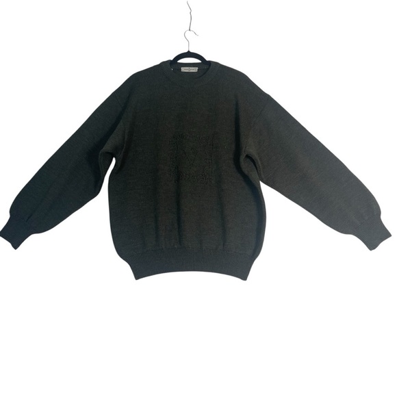 Valentino Garavani Other - Green Valentino Garavani Sweater. 100% Wool. Men’s‎ large with flaws *D0092